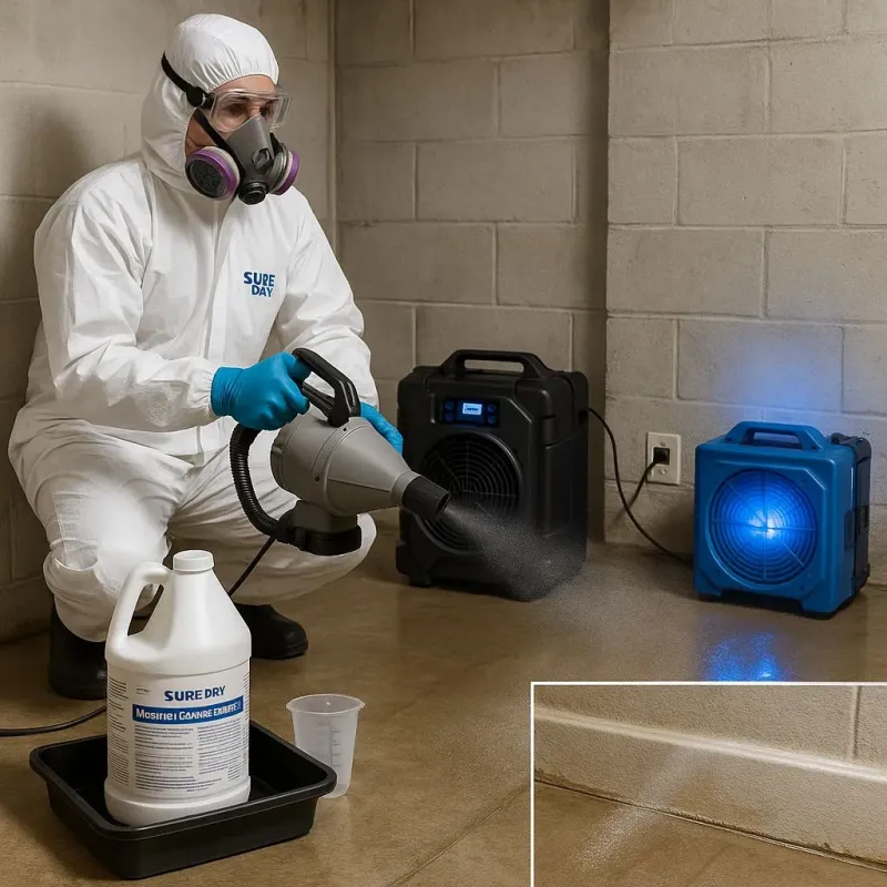 Sanitization and Odor Removal process in White Bluff, TN