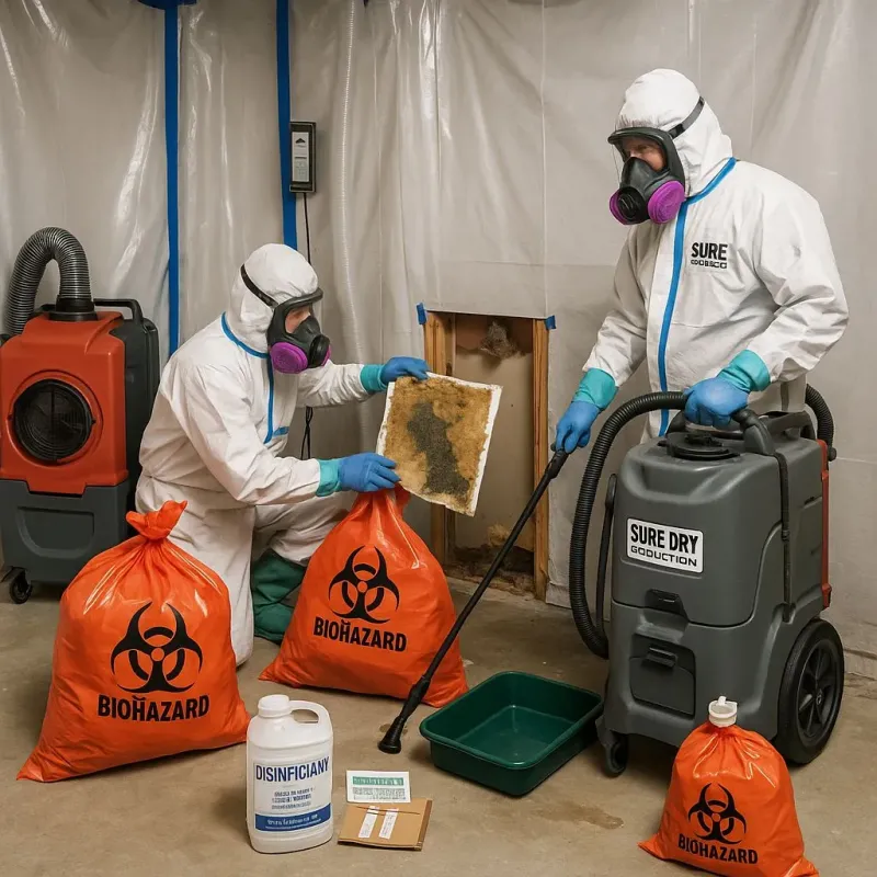 Contaminated Water Handling Protocols process in White Bluff, TN